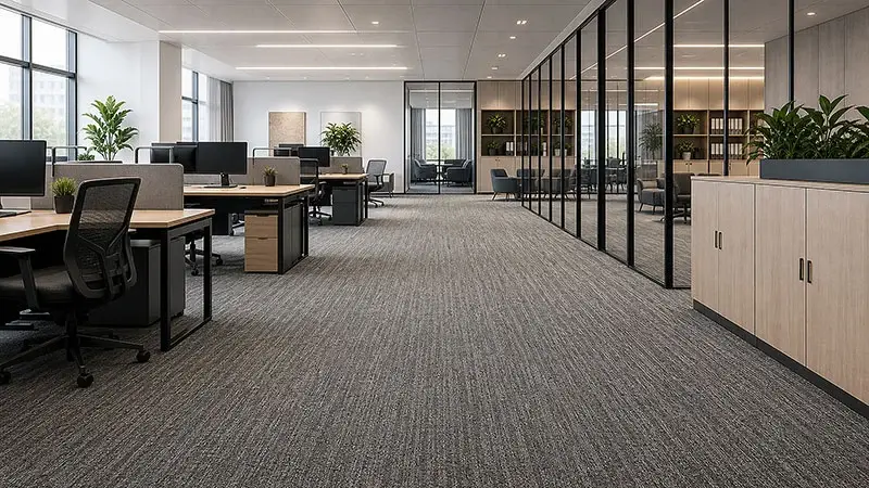Scegliere il tappeto da parete a parete giusto per l'ufficio: una guida tecnica diretta dalla fabbrica per progetti commerciali