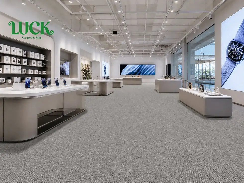 Pp Tufted Wall To Wall Carpet For Retail Floors