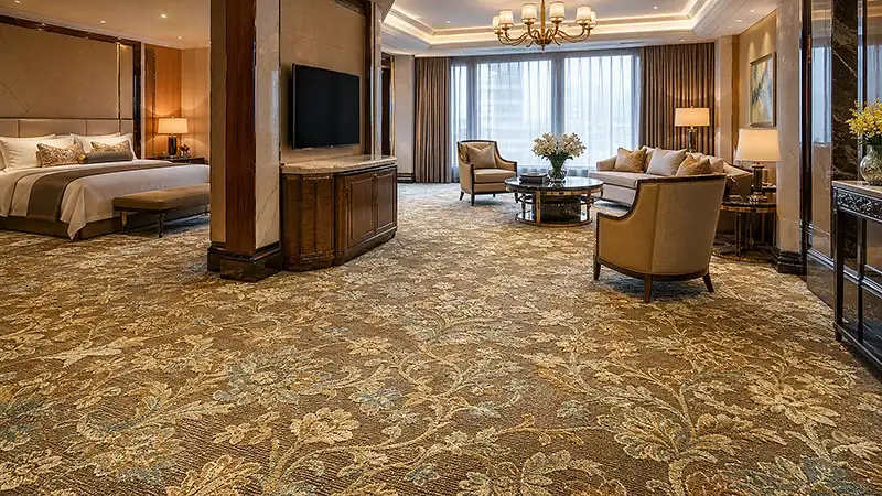 Luxury Star Hotel Axminster Broadloom Carpet