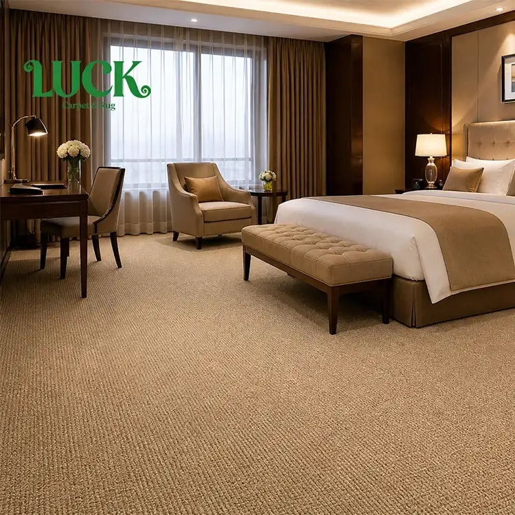 Tappeto trapuntato in nylon da parete a parete per hotel