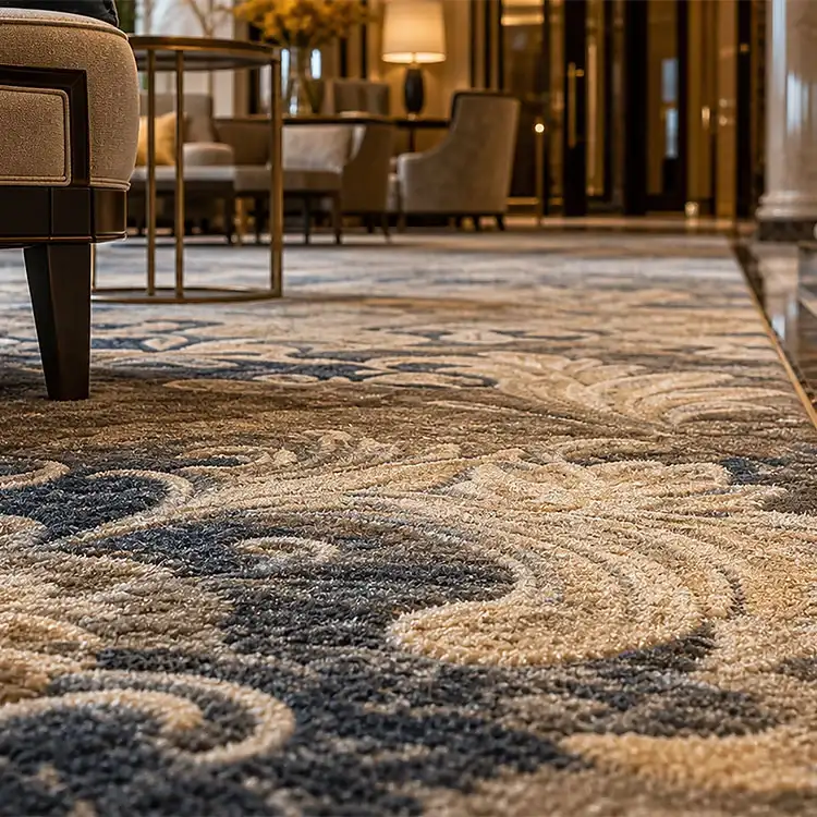 Tappeto da parete a parete per hall di hotel premium
